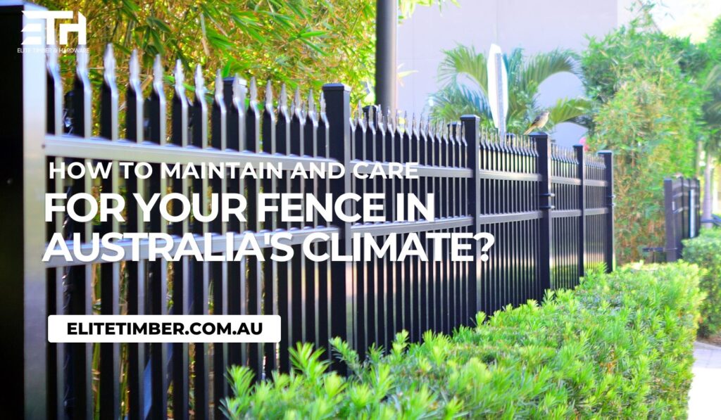 Fencing Care and Maintenance